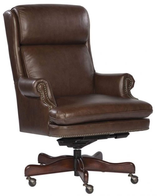 Antique Leather Swivel Chair Brown Photo 85