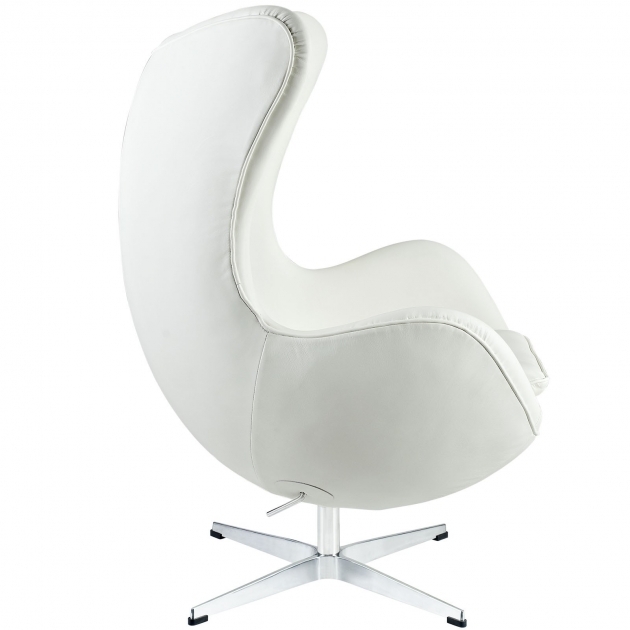 Modern Swivel Chair White Leather Swivel Lounge Design Image 94