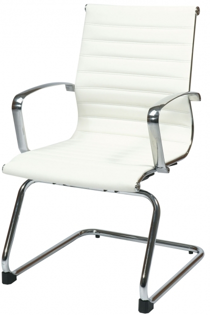 Modern Office Guest Chairs Seat White Images 10