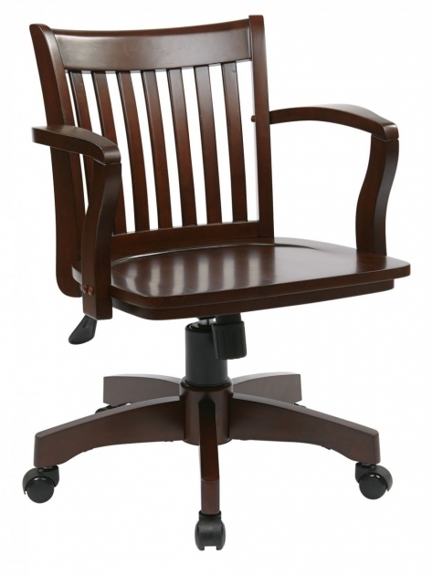 Wooden Swivel Desk Chair Design Furnitures Image 05