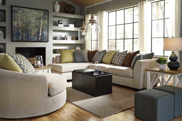 Casheral Linen Oversized Swivel Accent Chair Pictures 82