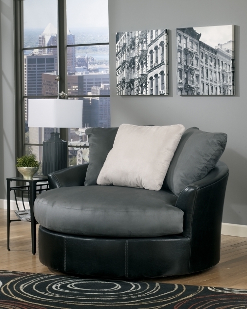 Masoli Cobblestone Oversized Swivel Accent Chair Faux Leather Fabric Photos 26