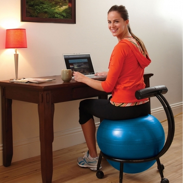 A New Way Of Active Sitting With The Gaiam Balance Ball Chair Picture 36