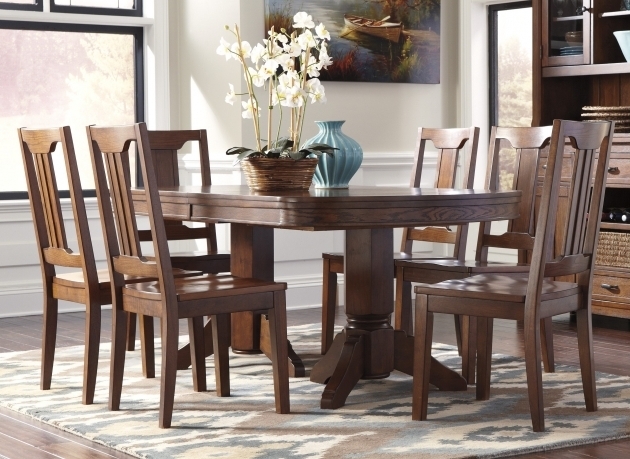 Ashley Furniture Kitchen Table And Chairs Chimerin Oval Dining