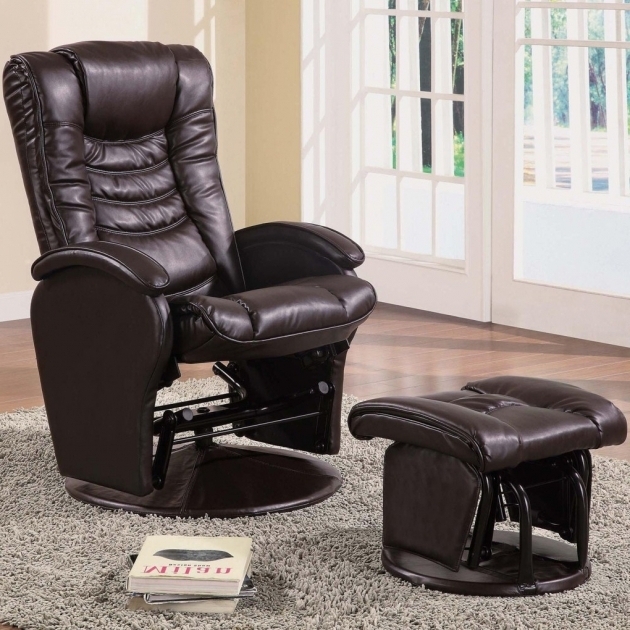 Reclining Office Chair With Footrest Coaster Recliners With Ottomans Casual Glider Pictures 24