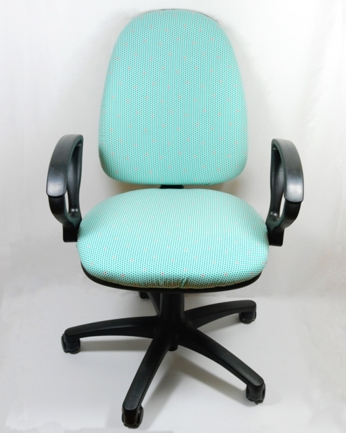 Reupholster Contemporary Teal Office Chair Image 32