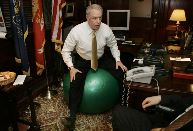 Yoga Ball Office Chair Exercises  Pictures 66