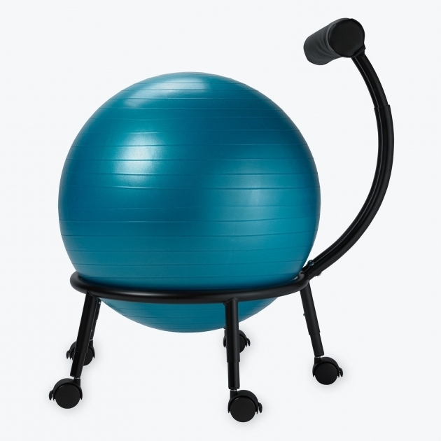Fit Balance Ball Office Chair Blue Image 27