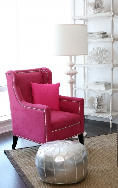 Astonishing Hot Pink Accent Chair Pic