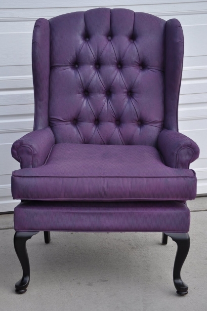 Attractive Purple Accent Chairs Sale Images