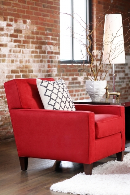 Best Red Accent Chair With Arms Image