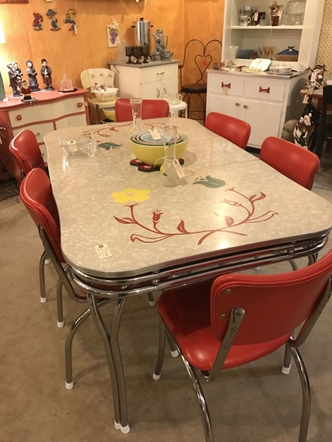Contemporary 1950S Formica Kitchen Table And Chairs Picture