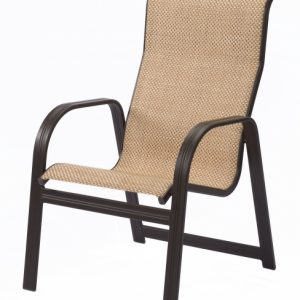 High Back Sling Patio Chairs