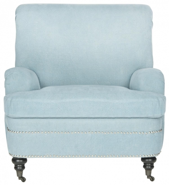 Contemporary Light Blue Accent Chairs Pics