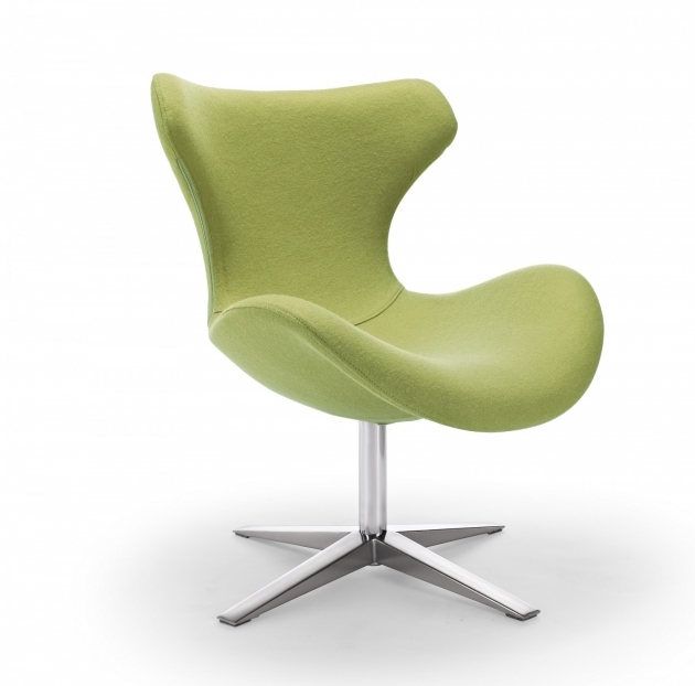 Elegant Lime Green Accent Chair Image