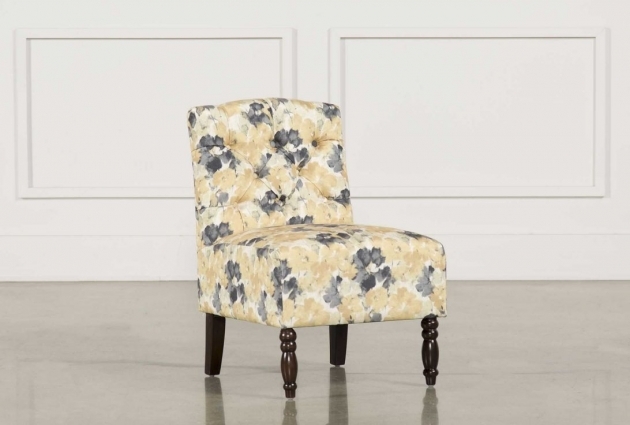 Elegant Yellow And Gray Accent Chair Photos