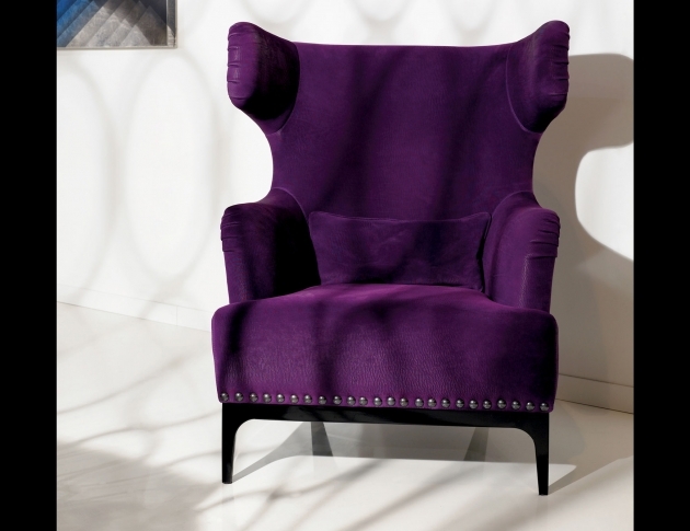 Fantastic Purple Accent Chairs Sale Photo