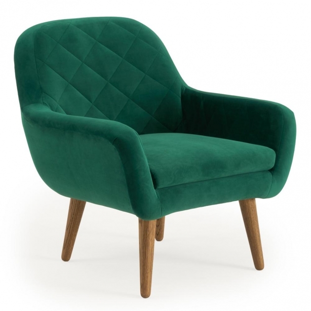 Fresh Emerald Green Accent Chair Picture