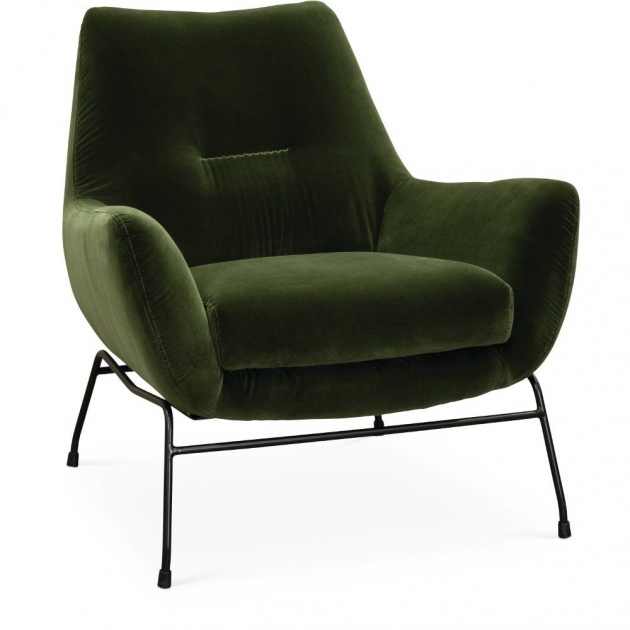 Great Olive Green Accent Chair Image