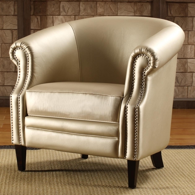 Inspiring Leather Accent Chairs With Arms Picture