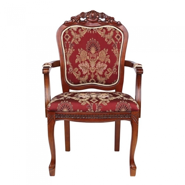 Luxurious Burgundy Accent Chair Images