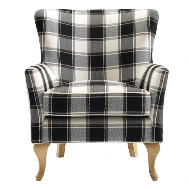 Popular Accent Chairs Black And White Pic