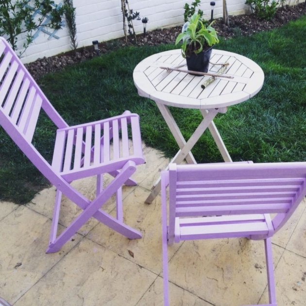 Splendid Purple Patio Chairs Photo
