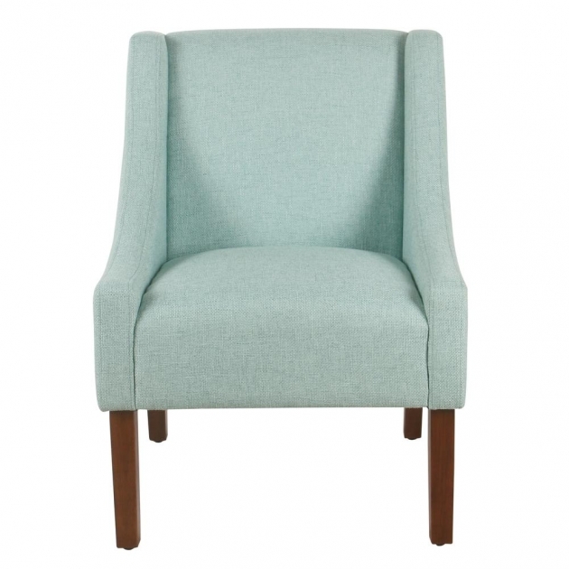 Stylish Aqua Accent Chair Picture