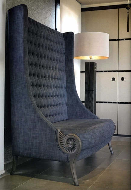 Unique Tall Back Accent Chairs Photos