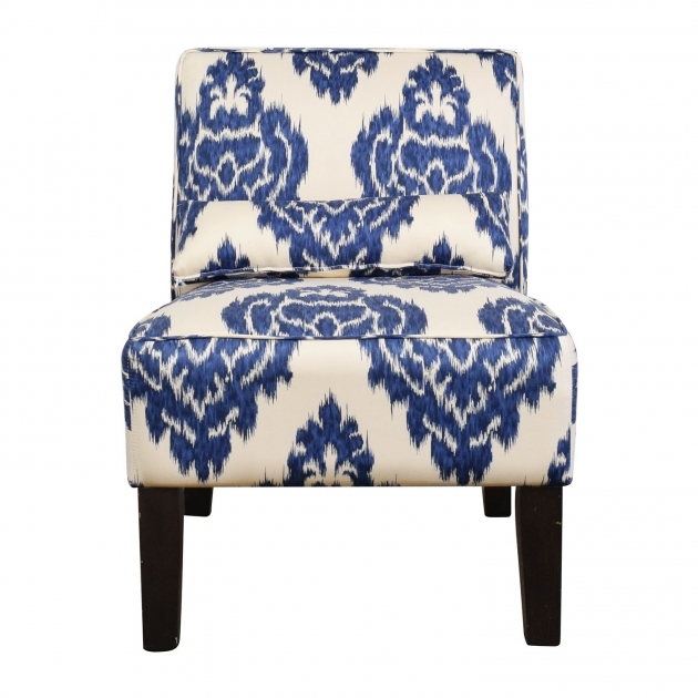 Wonderful Blue And White Accent Chair Images