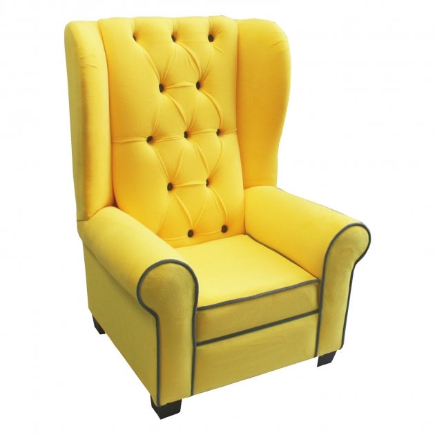 Wonderful Yellow And Gray Accent Chair Pictures
