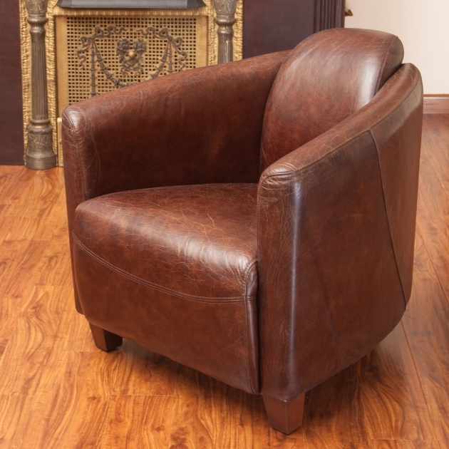 Leather Club Chair Home Loft Concepts Mc Pherson Pic 00