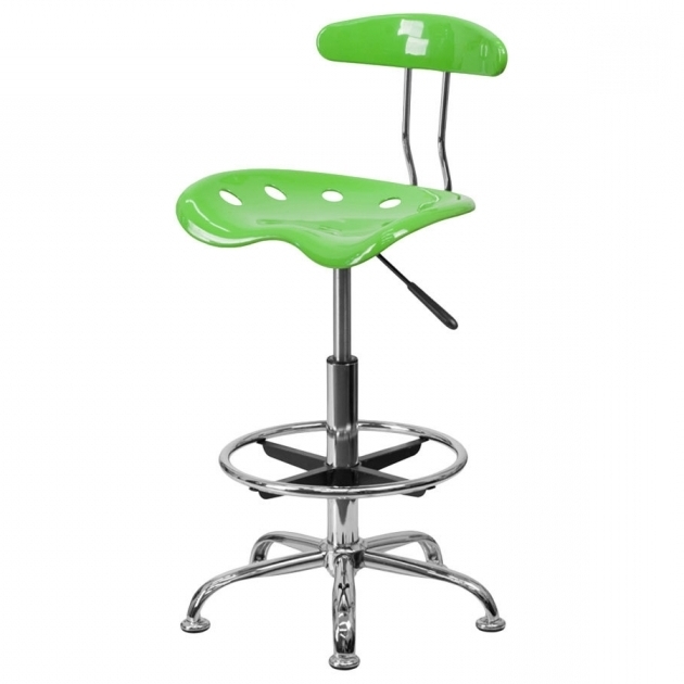Green Drafting Stool Tall Office Chairs For Standing Desks Picture 22