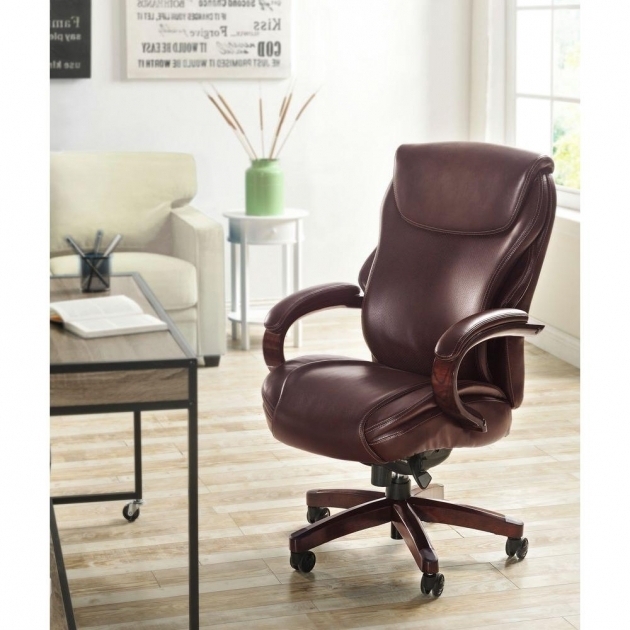 Hyland Comfortcore Traditions Air Technology Bonded La Z Boy Executive Office Chair Photo 46