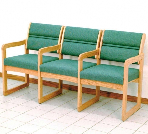 Office Waiting Room Chairs Orange Anti Microbial Vinyl Upholstery