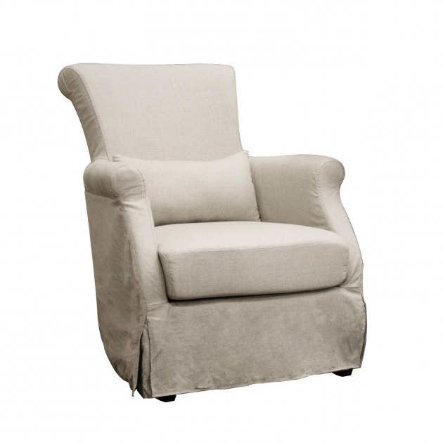 Club Chair Slipcovers Carradine Beige Linen Modern L13077154 Picture 24