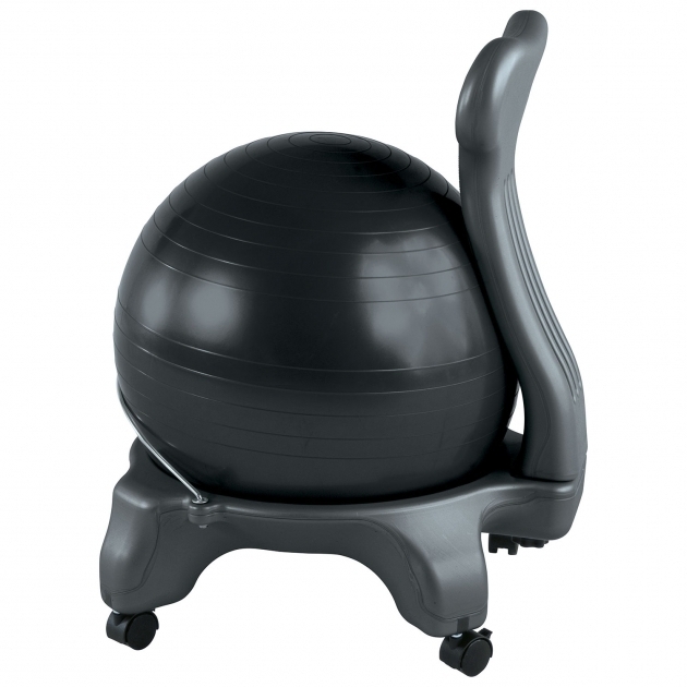 Gaiam Balance Ball Office Chair Charcoal Photos 69