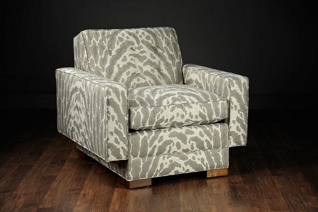 Marisa Mid Century Modern Patterned Club Chair Picture 81