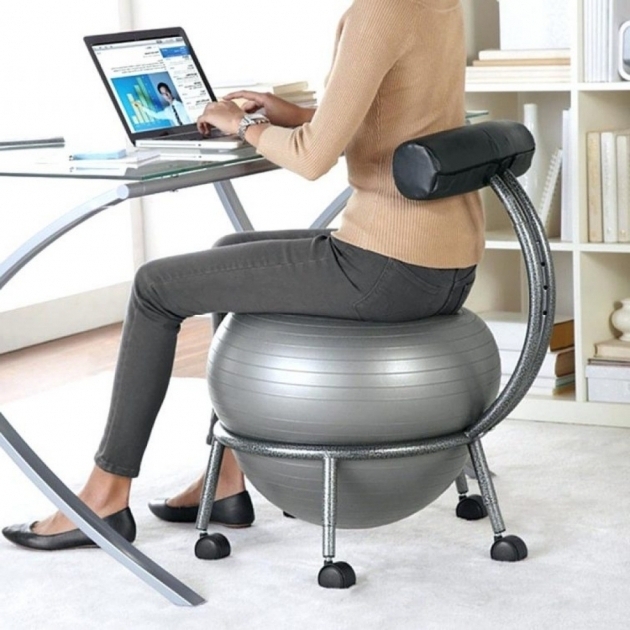 Exercise Ball Office Chair Ideas For Decorating A Desk Pictures 93