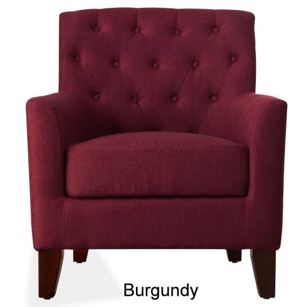 Astonishing Burgundy Accent Chair Images