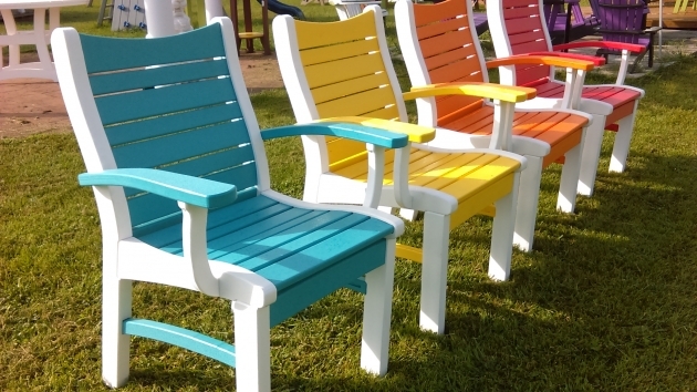 Attractive Colorful Patio Chairs Photo