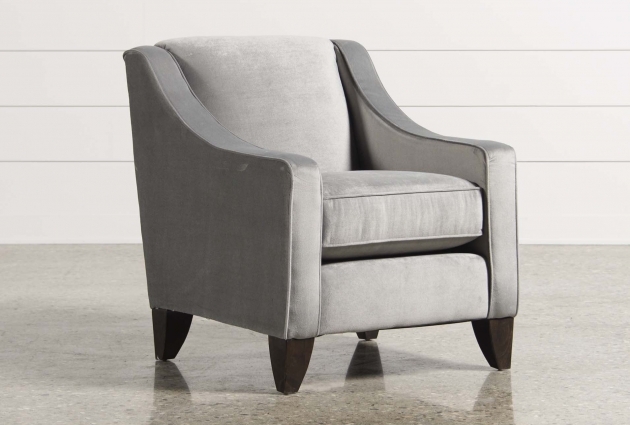 Attractive Light Gray Accent Chairs Picture