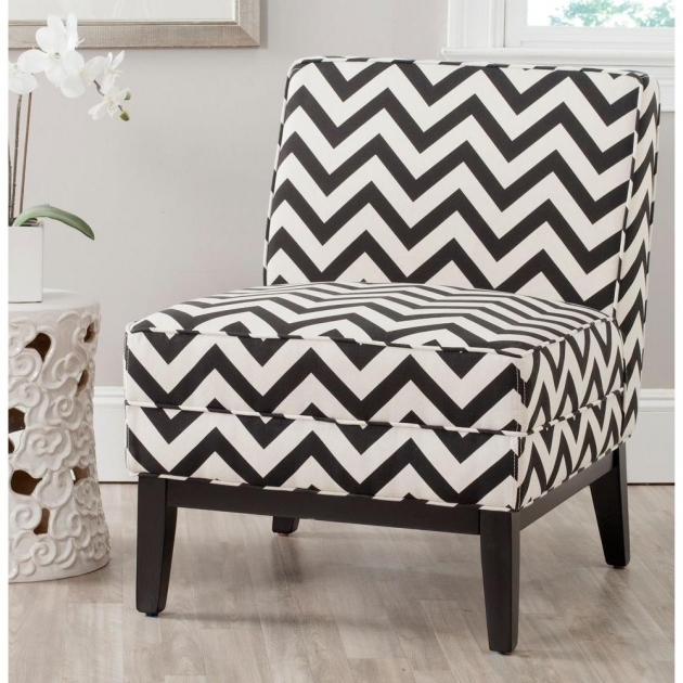 Awesome Accent Chairs Black And White Images