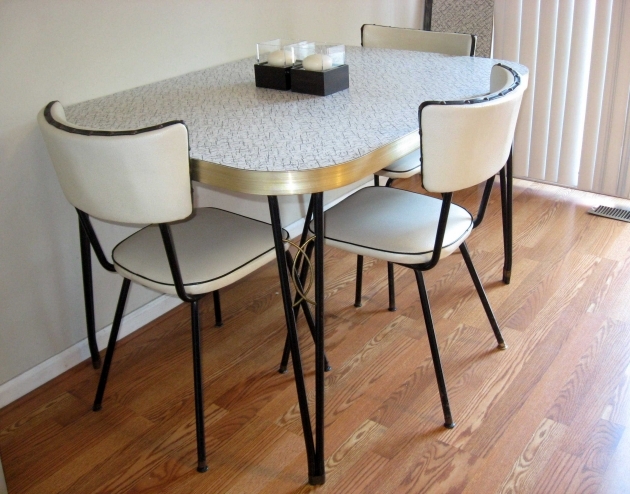 Good 1950S Formica Kitchen Table And Chairs Photo