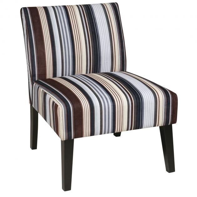 Good Striped Accent Chairs Photo