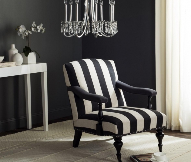 Gorgeous Striped Accent Chairs Pics