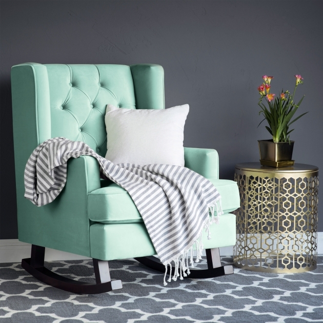 Incredible Mint Accent Chair Photo