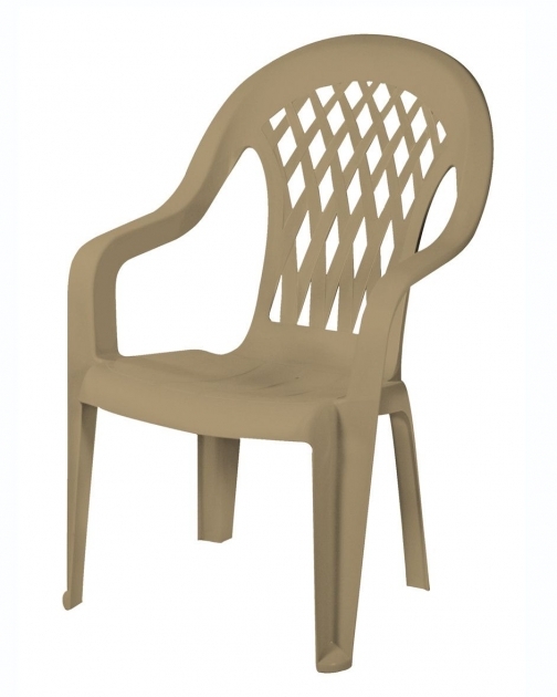 Interesting High Back Plastic Patio Chairs Photo