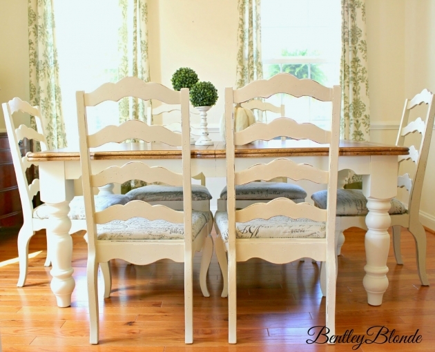 Luxury Chalk Paint Kitchen Table And Chairs Image
