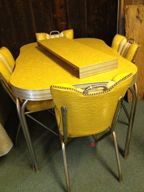 Outstanding 1950S Formica Kitchen Table And Chairs Pic